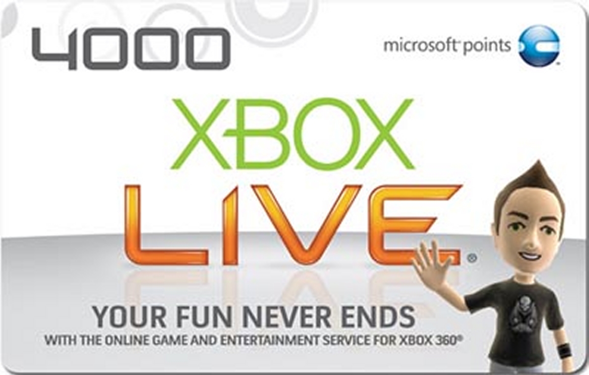 Xbox Live Games For 400 Microsoft Points